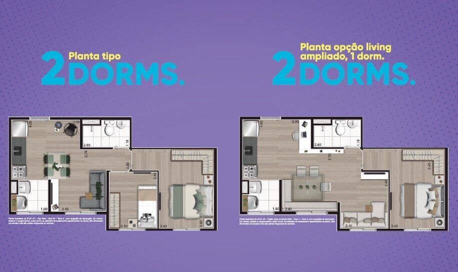 Apartamento, 2 quartos, 35 m² - Foto 11