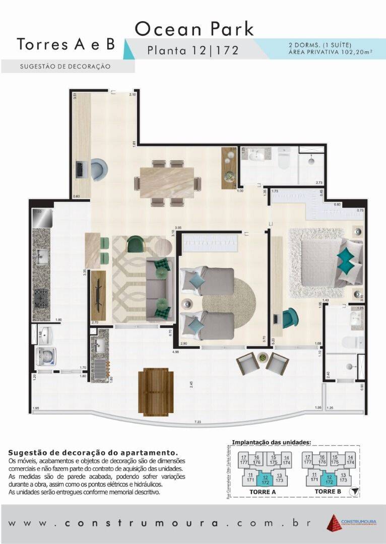 Apartamento, 2 quartos, 102 m² - Foto 22