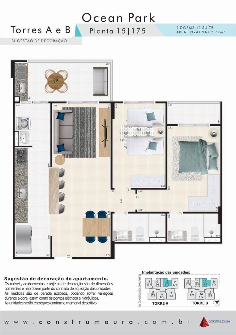Apartamento, 2 quartos, 82 m² - Foto 4