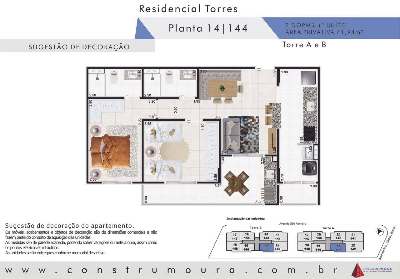 Apartamento, 2 quartos, 71 m² - Foto 26