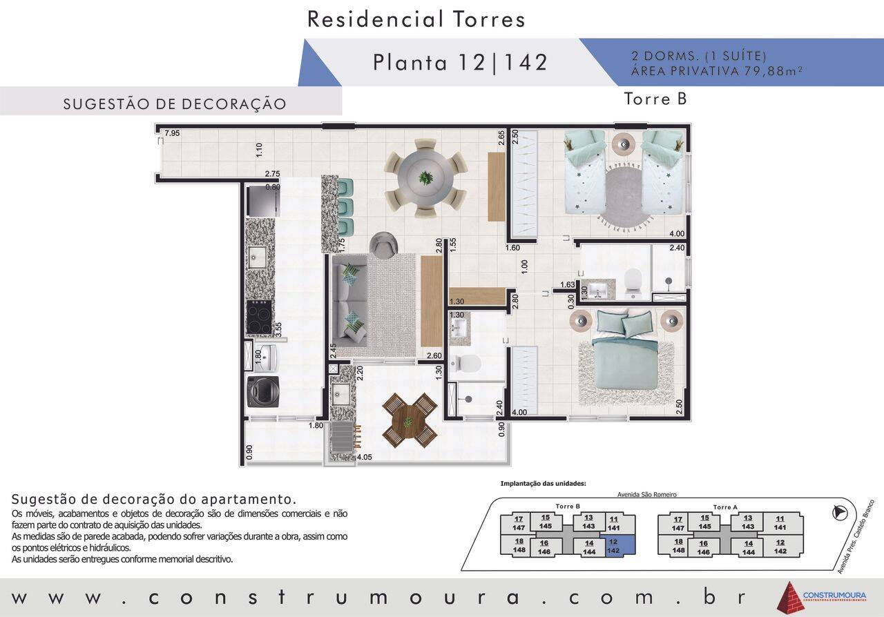 Apartamento, 2 quartos, 79 m² - Foto 26