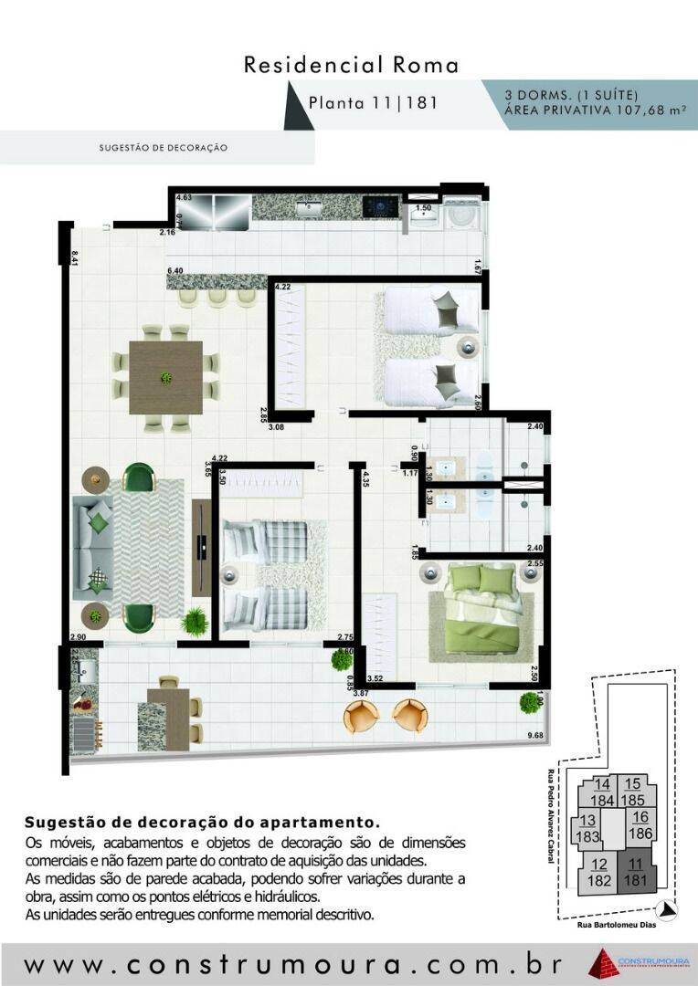 Apartamento, 3 quartos, 107 m² - Foto 19