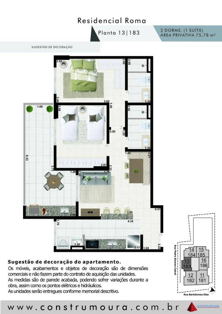 Apartamento, 2 quartos, 75 m² - Foto 18
