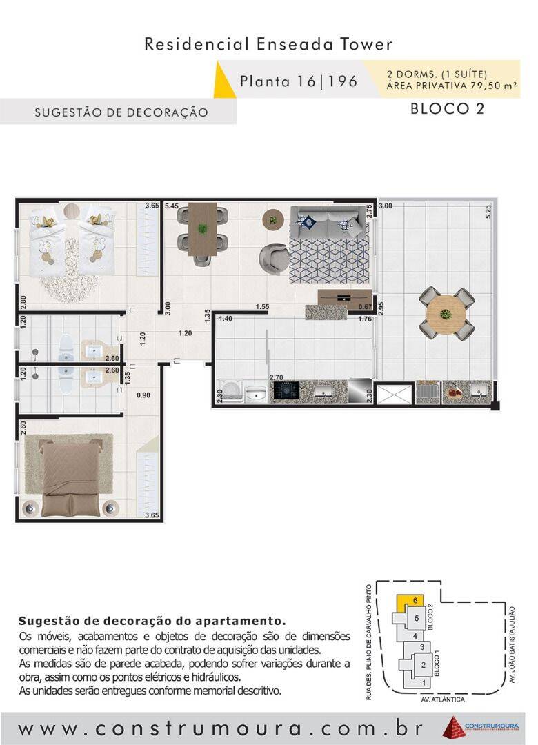 Apartamento, 2 quartos, 79 m² - Foto 17
