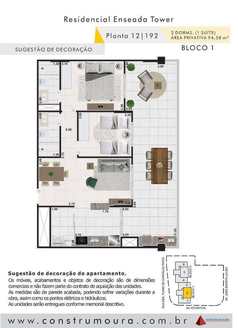 Apartamento, 2 quartos, 94 m² - Foto 15