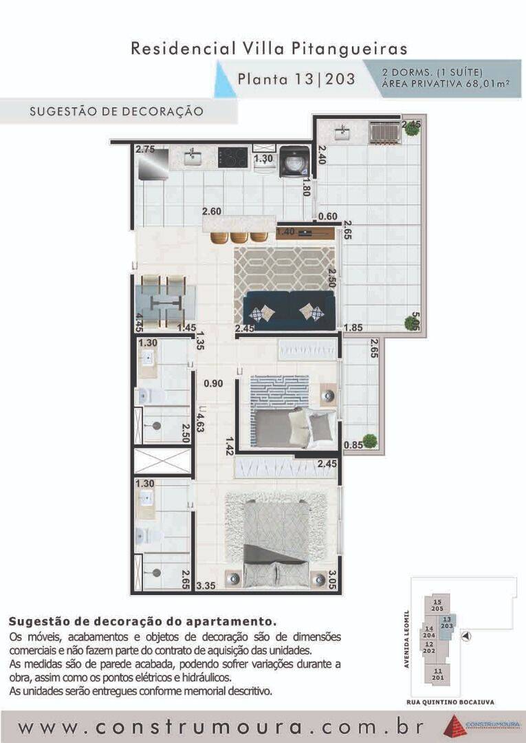 Apartamento, 2 quartos, 68 m² - Foto 15