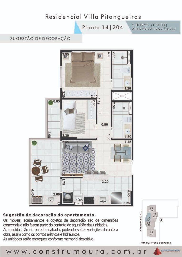 Apartamento, 2 quartos, 66 m² - Foto 15