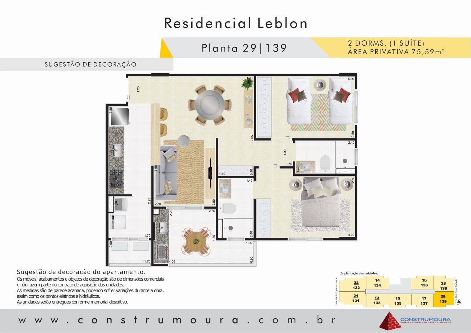 Apartamento, 2 quartos, 75 m² - Foto 11