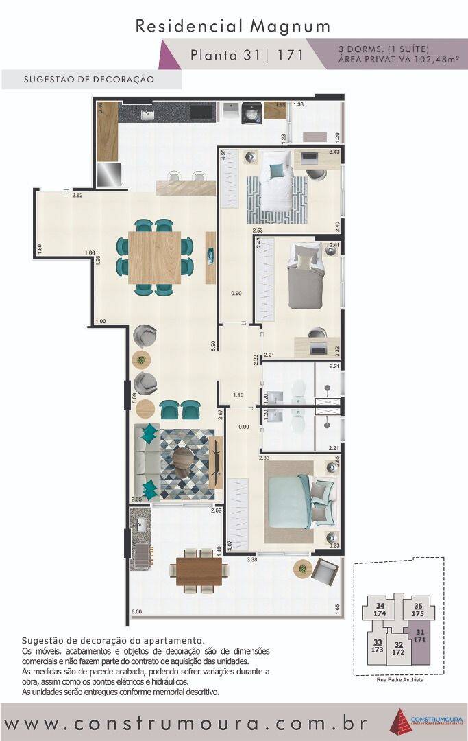 Apartamento, 3 quartos, 102 m² - Foto 15