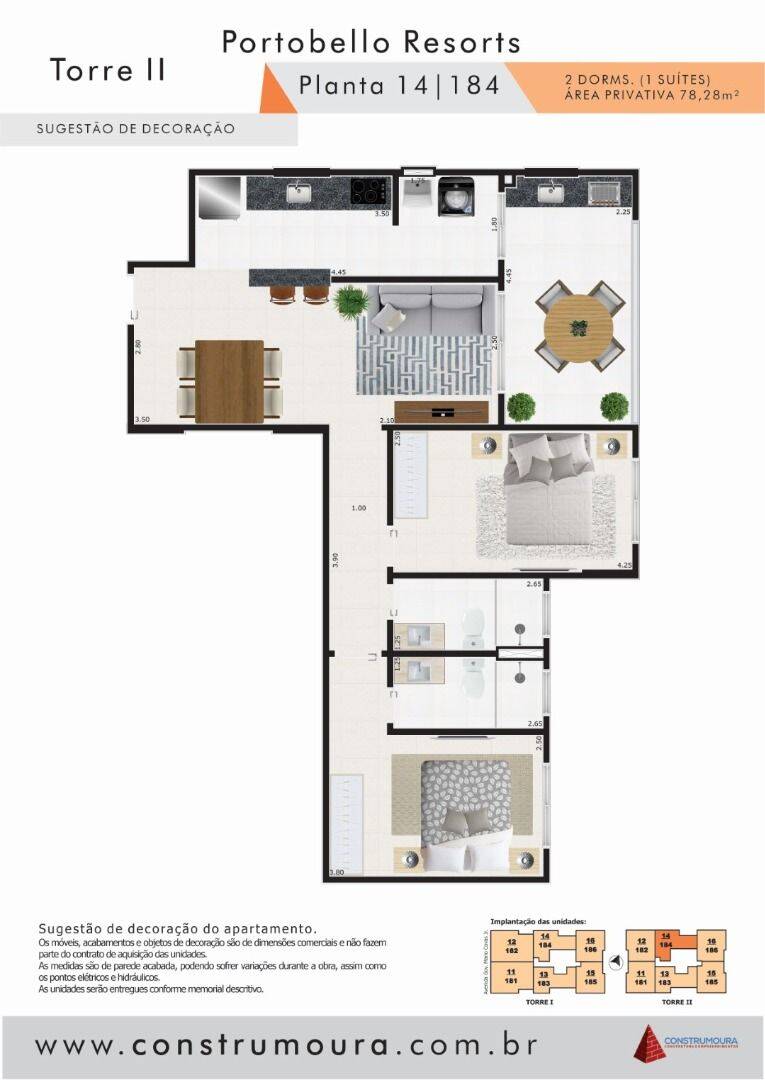Apartamento, 2 quartos, 78 m² - Foto 15