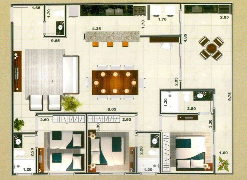 Apartamento, 3 quartos, 143 m² - Foto 29