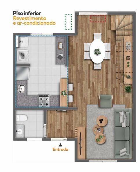 Sobrado, 2 quartos, 89 m² - Foto 8