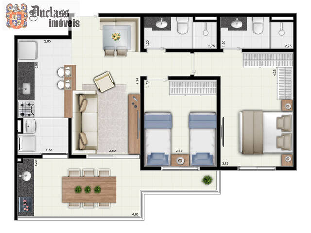 #AP0418 - Apartamento para Venda em Guarujá - SP - 2