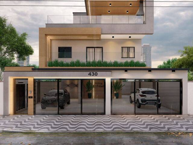 #SO0375 - Sobrado para Venda em Praia Grande - SP - 1