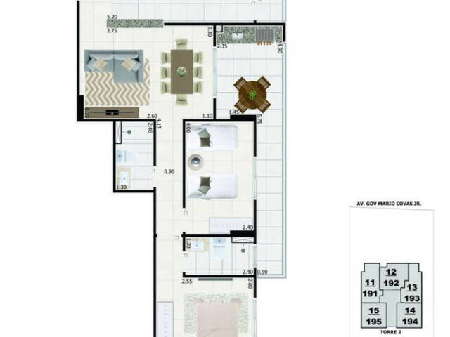 #AP0471 - Apartamento para Venda em Mongaguá - SP - 3
