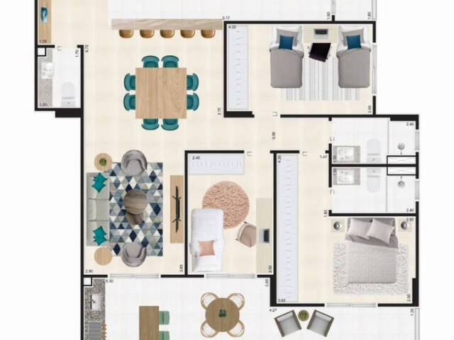 #AP0385 - Apartamento para Venda em Praia Grande - SP - 2