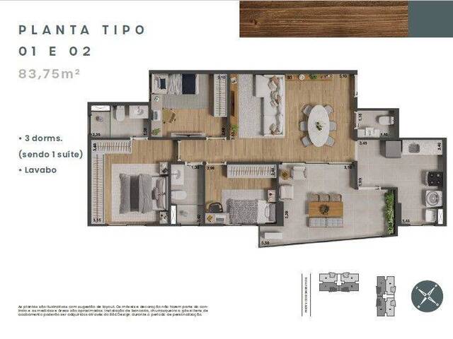 Apartamento para Venda em Paulínia - 3