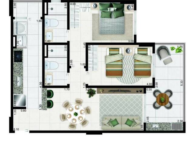 Apartamento para Venda em Praia Grande - 3