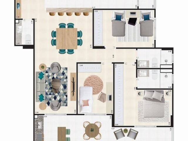 Apartamento para Venda em Praia Grande - 2