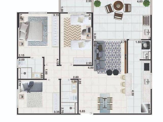 Apartamento para Venda em Guarujá - 2