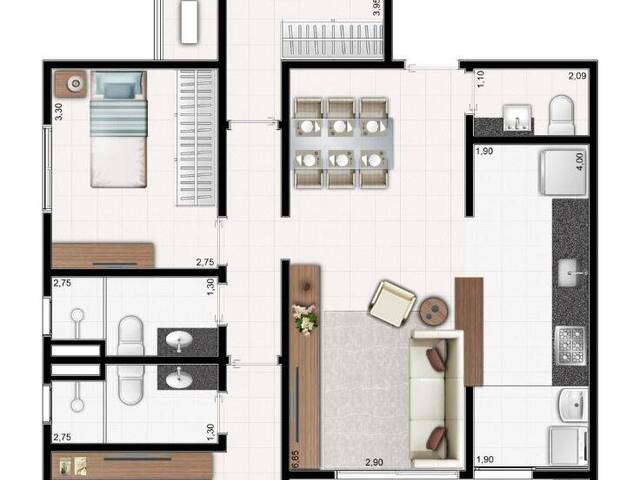 Apartamento para Venda em Guarujá - 2
