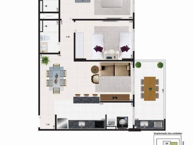 Apartamento para Venda em Mongaguá - 2