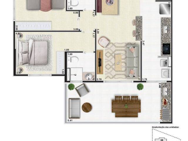 Apartamento para Venda em Mongaguá - 3