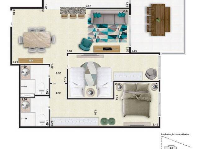Apartamento para Venda em Mongaguá - 3