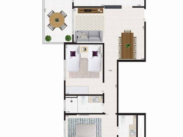 Apartamento para Venda em Mongaguá - 2