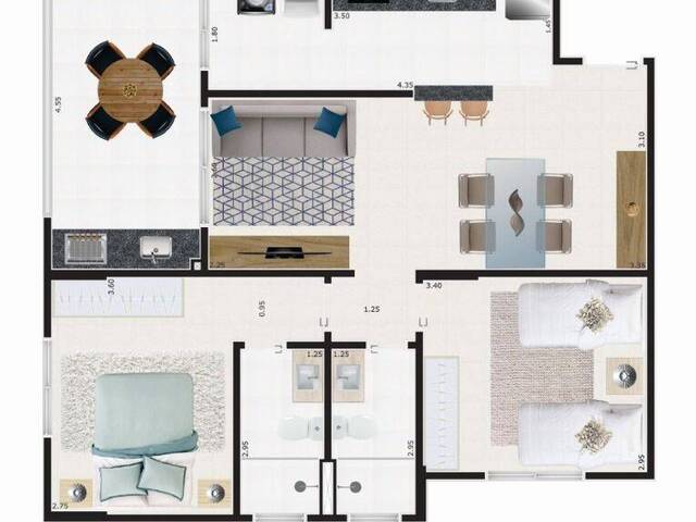 Apartamento para Venda em Mongaguá - 2