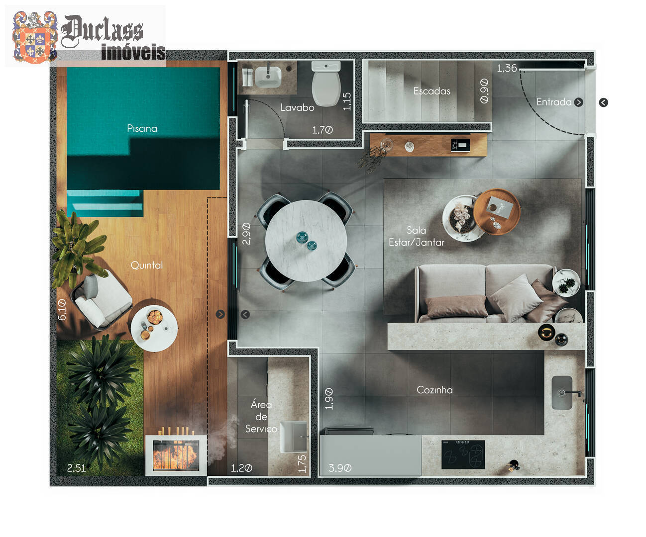 Casa, 2 quartos, 86 m² - Foto 4