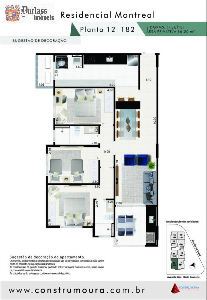 Apartamento, 3 quartos, 96 m² - Foto 11