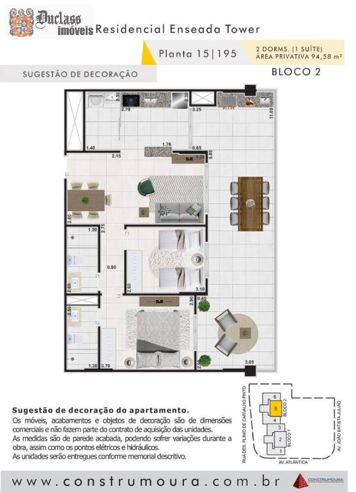 Apartamento, 2 quartos, 94 m² - Foto 16