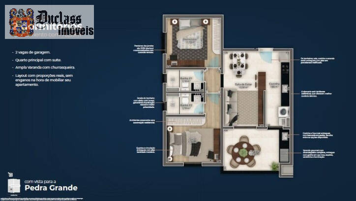 Apartamento, 2 quartos, 78 m² - Foto 7